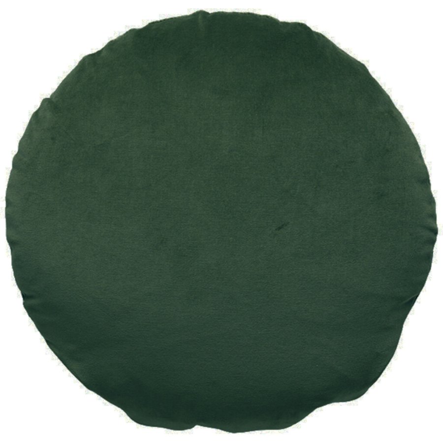 Christina Lundsteen Basic Round Kissen 45 cm, Emerald