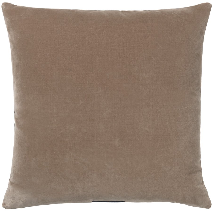 Christina Lundsteen Anneli Pude 55x55 cm, Aubergine/Taupe