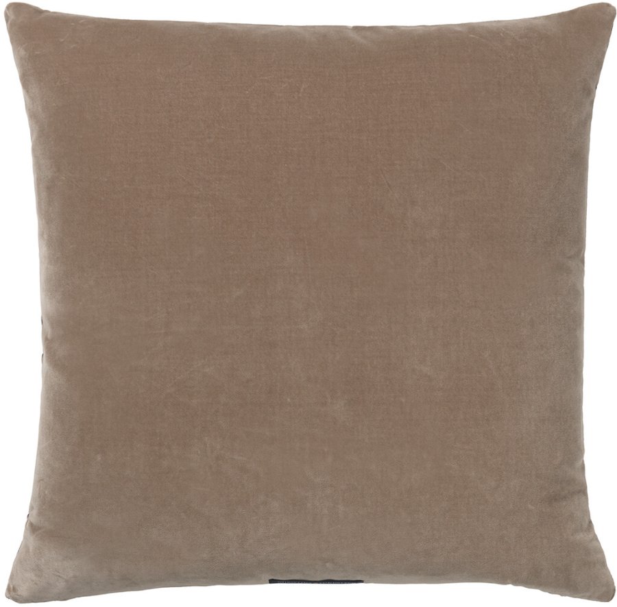 Christina Lundsteen Anneli Pude 55x55 cm, Aubergine/Taupe