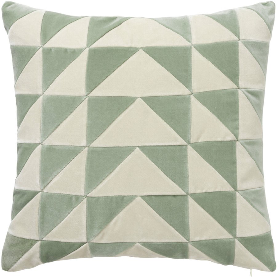 Christina Lundsteen Elly Pude 50x50 cm, Mint/Dusty White