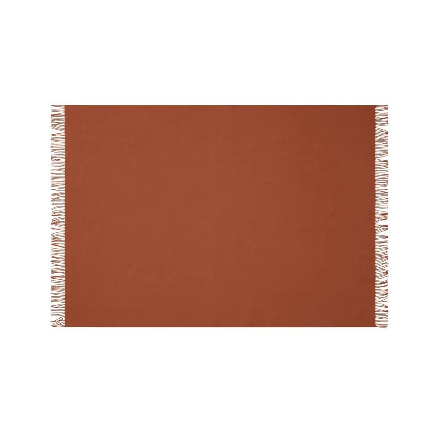 Silkeborg Uldspinderi Season Plaid 130x200 cm, Rust