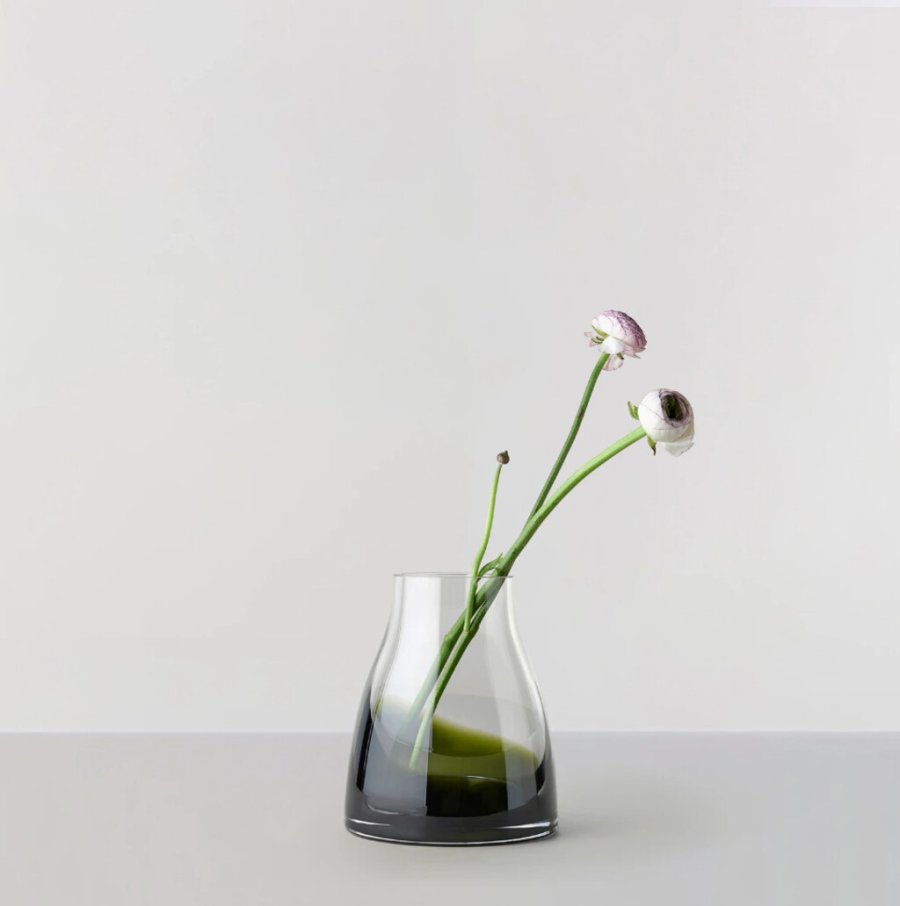 Ro Collection Blumenvase Nr. 2 H18 cm, Moss Green