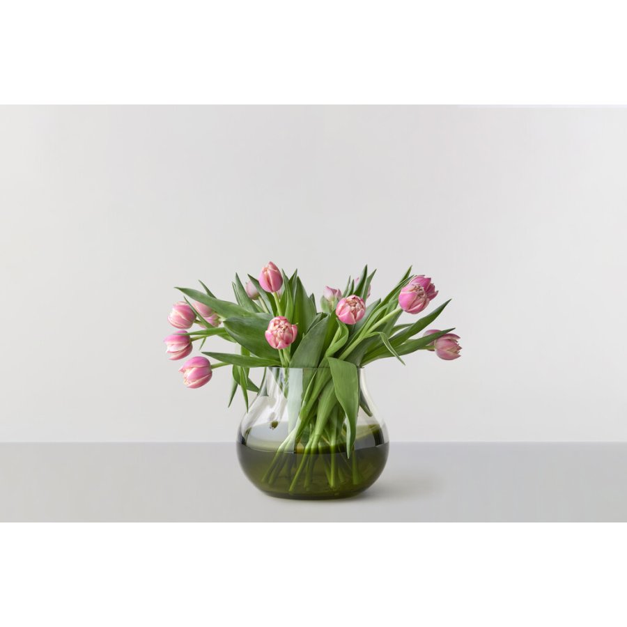 Ro Collection Blumenvase Nr. 23 H18 cm, Moss Green