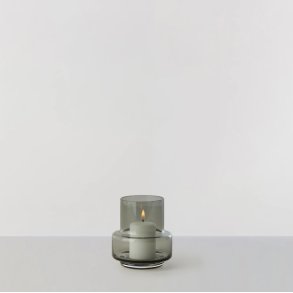 Ro Collection Hurricane Bloklysestage no. 25 H10 cm, Smoked Grey