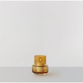 Ro Collection Hurricane Bloklysestage no. 25 H10 cm, Amber