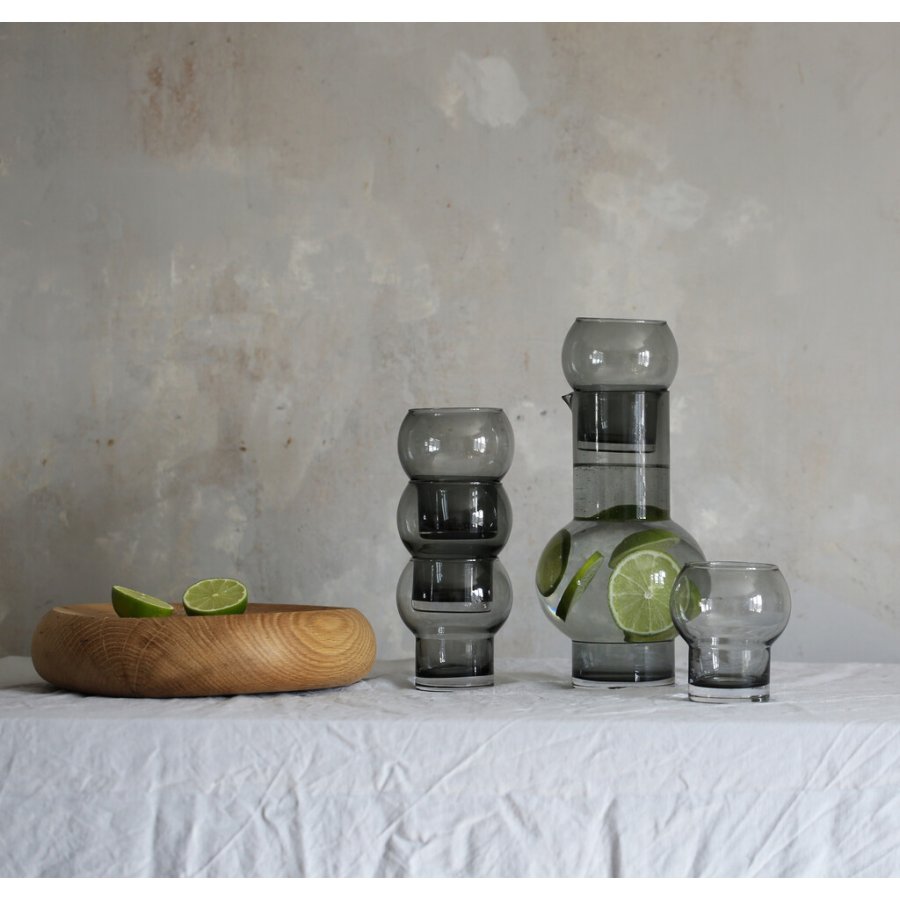 Ro Collection Drikkeglas no. 48 2 stk. 25 cl, Smoked Grey