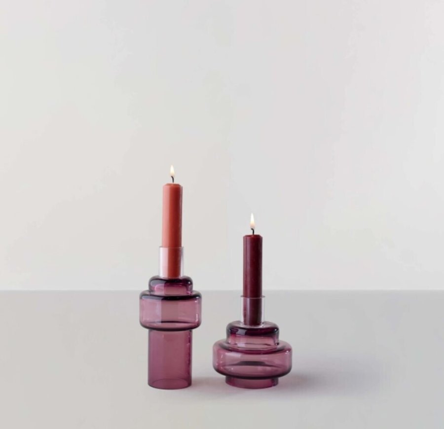 Ro Collection Lysestage no. 55 H15 cm, Heather