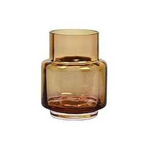 Ro Collection Hurricane Reflections Kerzenstnder No. 53 H15 cm, Amber