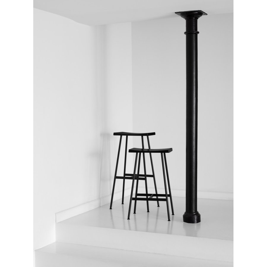Andersen Furniture HC2 Barstol H65 cm, Sort/Sort