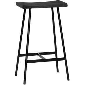 Andersen Furniture HC2 Barstol H65 cm, Sort/Sort