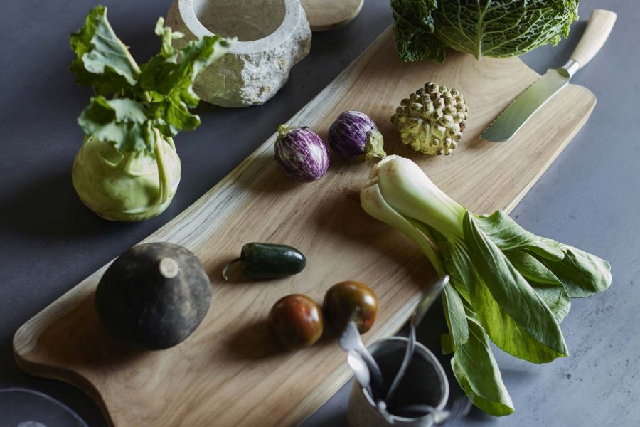 Muubs Lyon Schneidebrett 70 cm, Teak