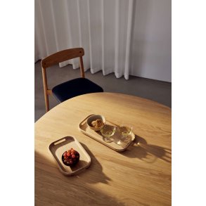 Andersen Furniture Unite Stol, Lakeret Eg/Læder