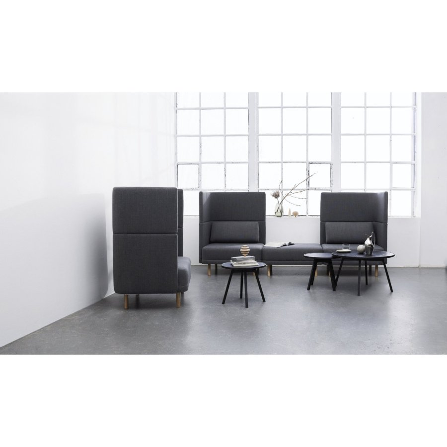 Andersen Furniture C2 Sofabord H43,5 cm, Sort Eg