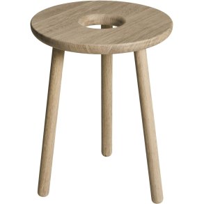 Andersen Furniture Donut Kruk 45 cm, Eikenhout