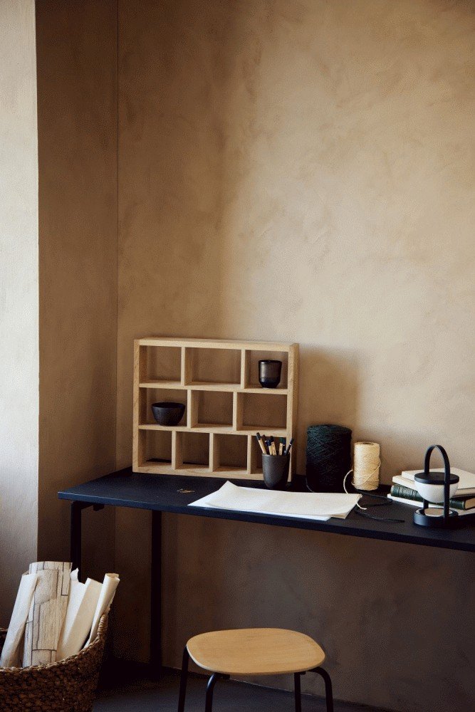 Andersen Furniture Tailor Wandregal 44x52 cm, Eiche