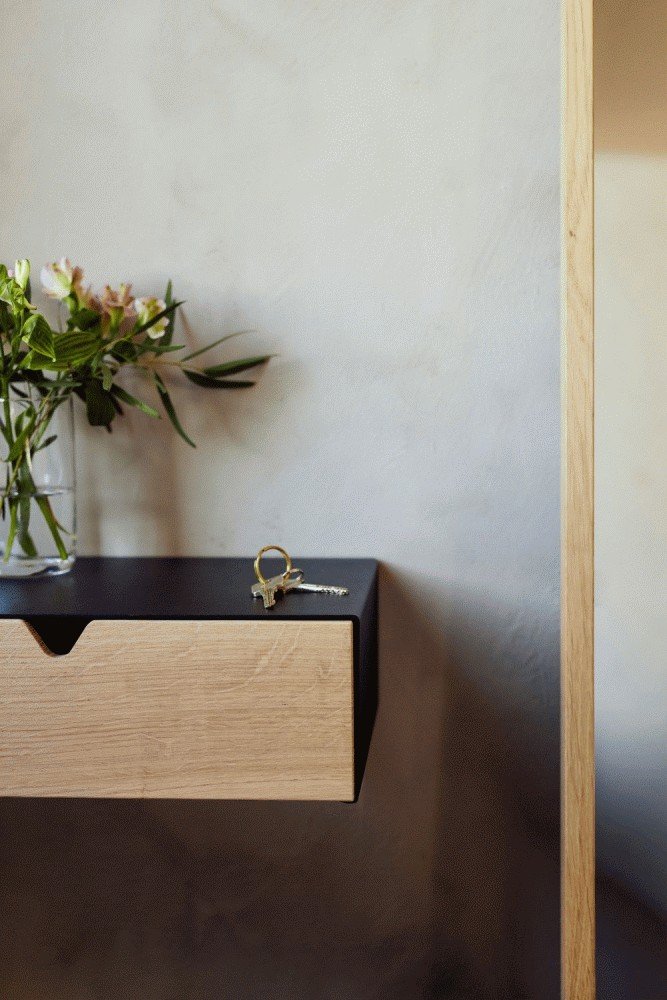 Andersen Furniture Keep Wandregal 38 cm, Schwarz