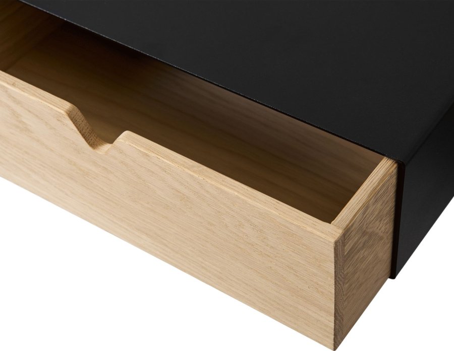 Andersen Furniture Keep Wandregal 38 cm, Schwarz