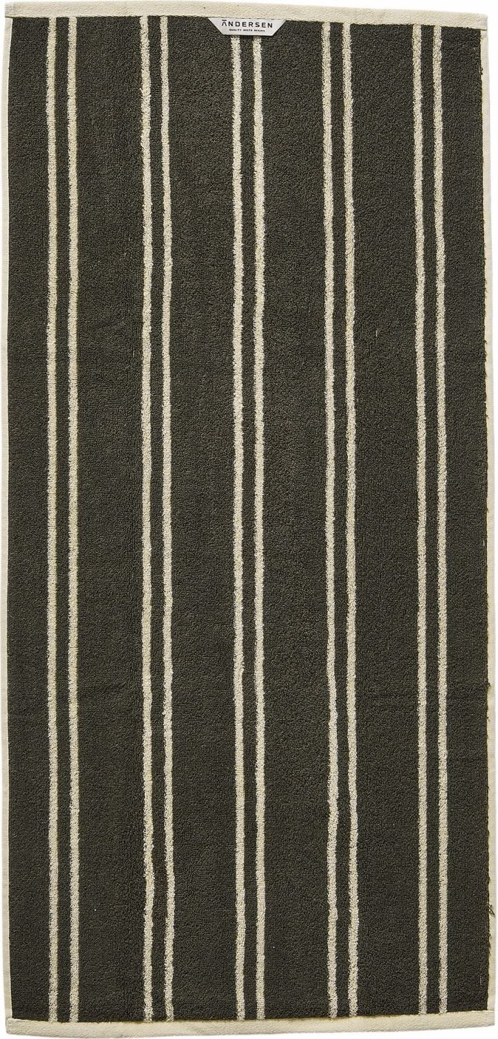 Andersen Furniture Handtuch 50x100 cm, Beige/Grn