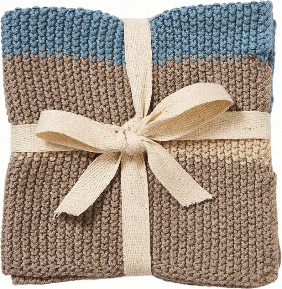 Andersen Furniture Spltuch 27x27 cm, Beige/Blau