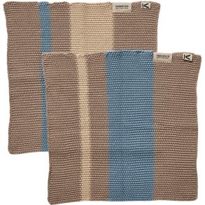 Andersen Furniture Karklud 27x27 cm, Beige/Bl