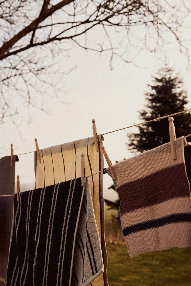 Andersen Furniture Spltuch 27x27 cm, Grn/Braun