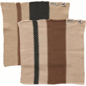 Andersen Furniture Karklud 27x27 cm, Grn/Brun