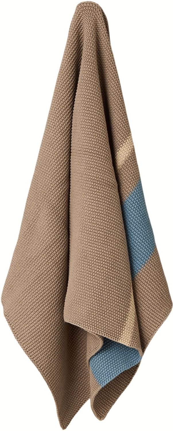 Andersen Furniture Kchentuch 50x80 cm, Beige/Blau