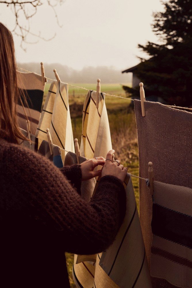 Andersen Furniture Geschirrtuch 50x70 cm, Grn/Braun