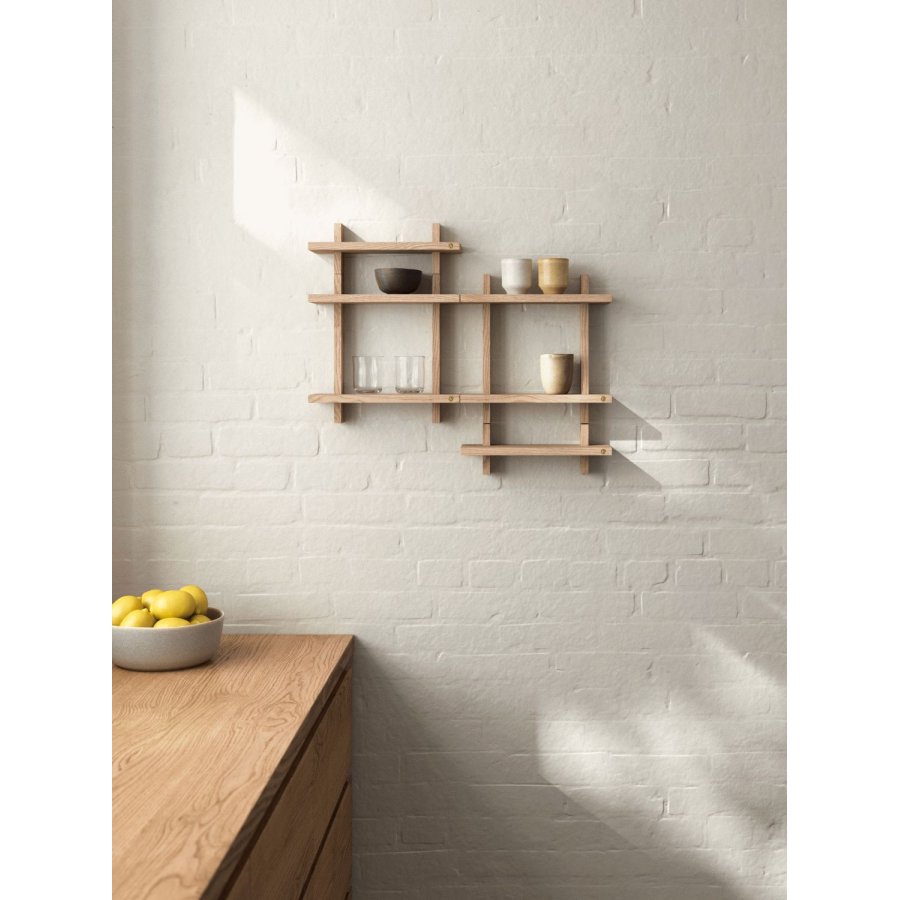 Andersen Furniture Treat Wandregal 34cm, Eiche