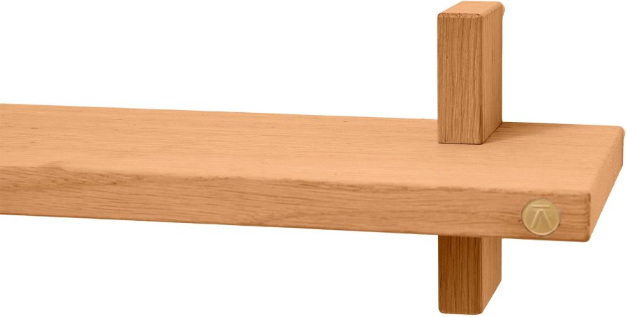 Andersen Furniture Treat Wandregal 50cm, Eiche Natur Gelt