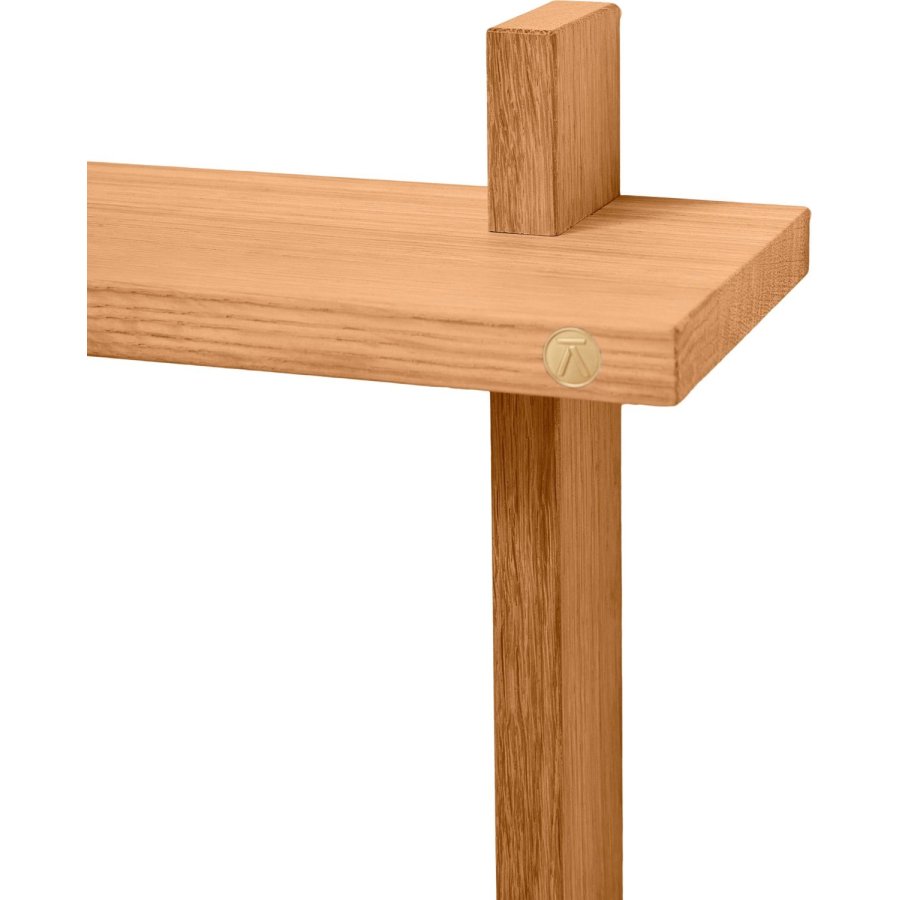 Andersen Furniture Treat doppeltes Wandregal 34cm, Gelte Eiche