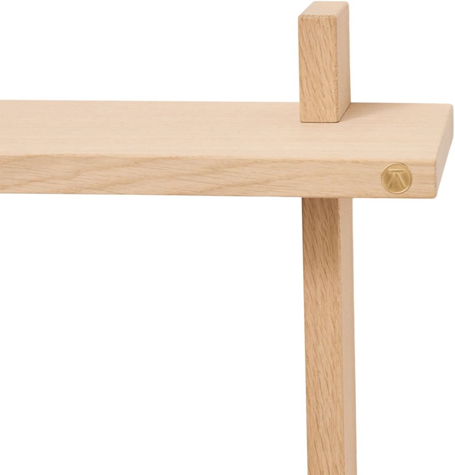 Andersen Furniture Treat doppeltes Wandregal 50cm, Eiche