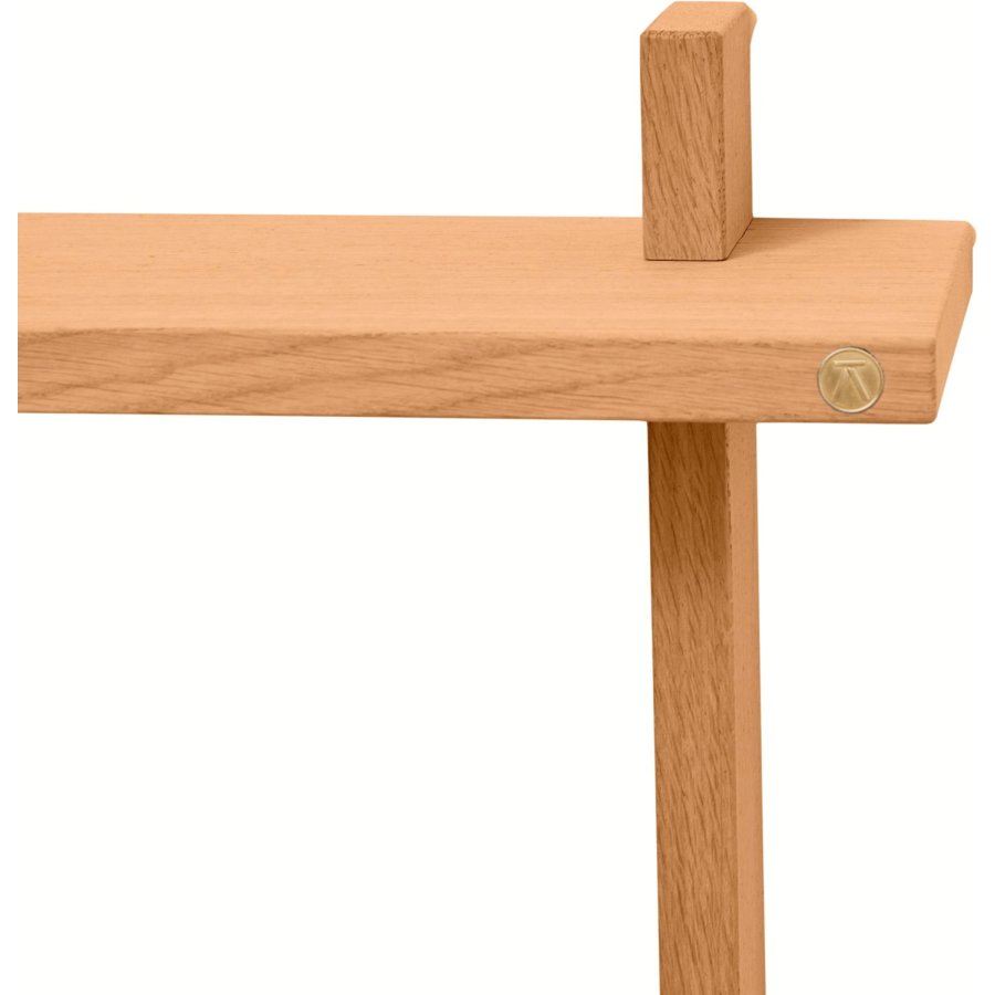 Andersen Furniture Treat doppeltes Wandregal 50cm, Eiche Natur Gelt