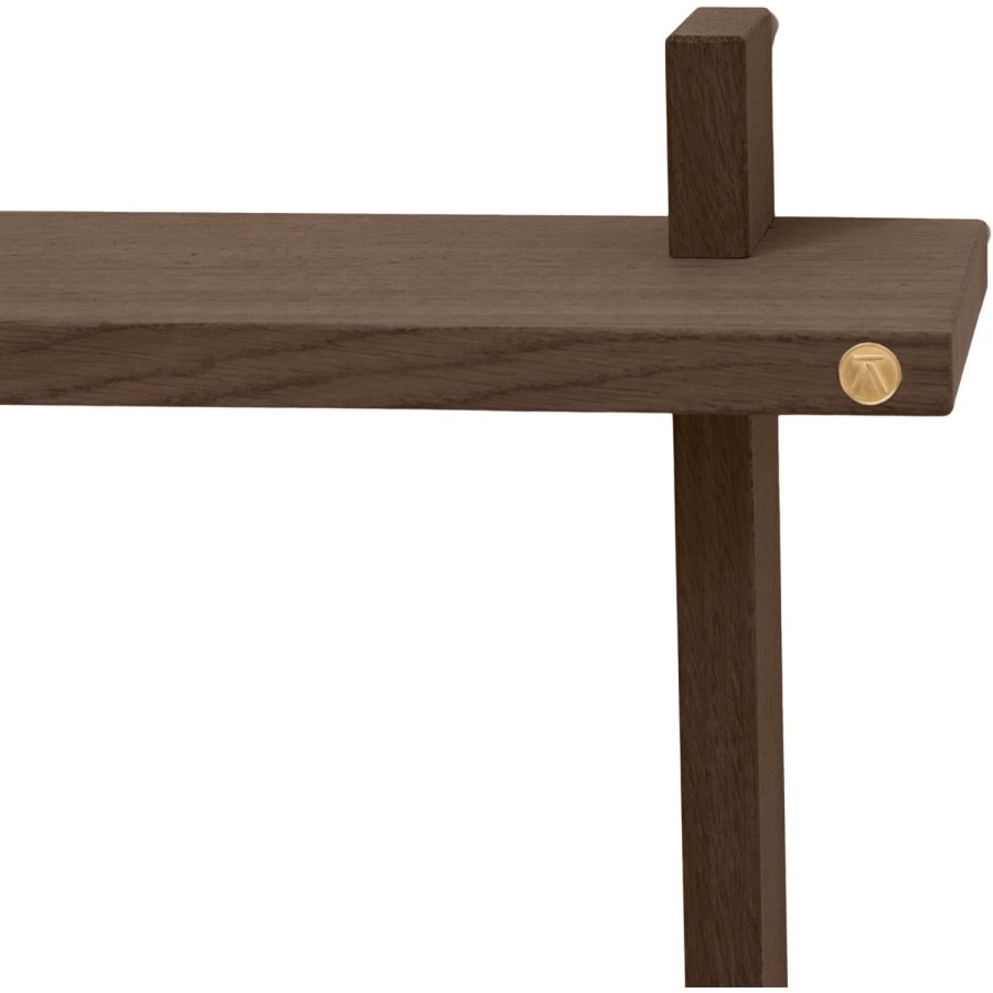 Andersen Furniture Treat doppeltes Wandregal 50cm, Gerucherte, Gelte Eiche