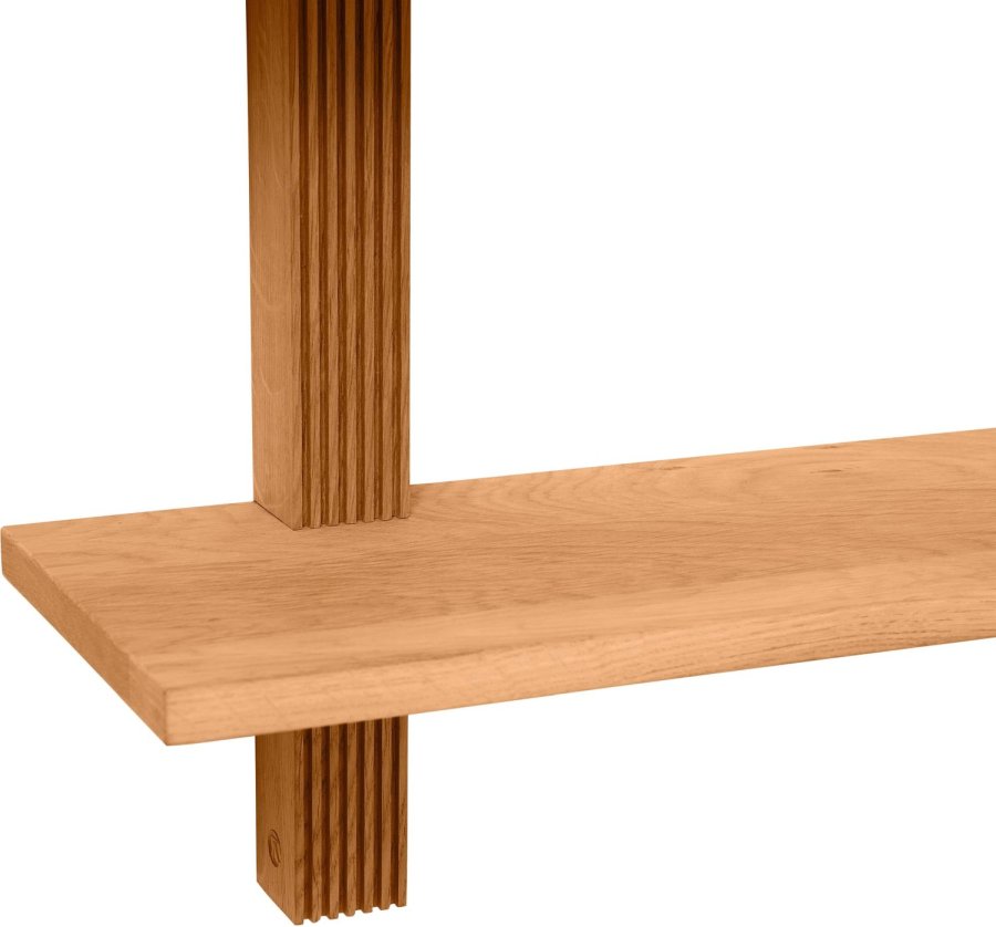 Andersen Furniture Phase Wandregal 60cm, Eiche Natur Gelt