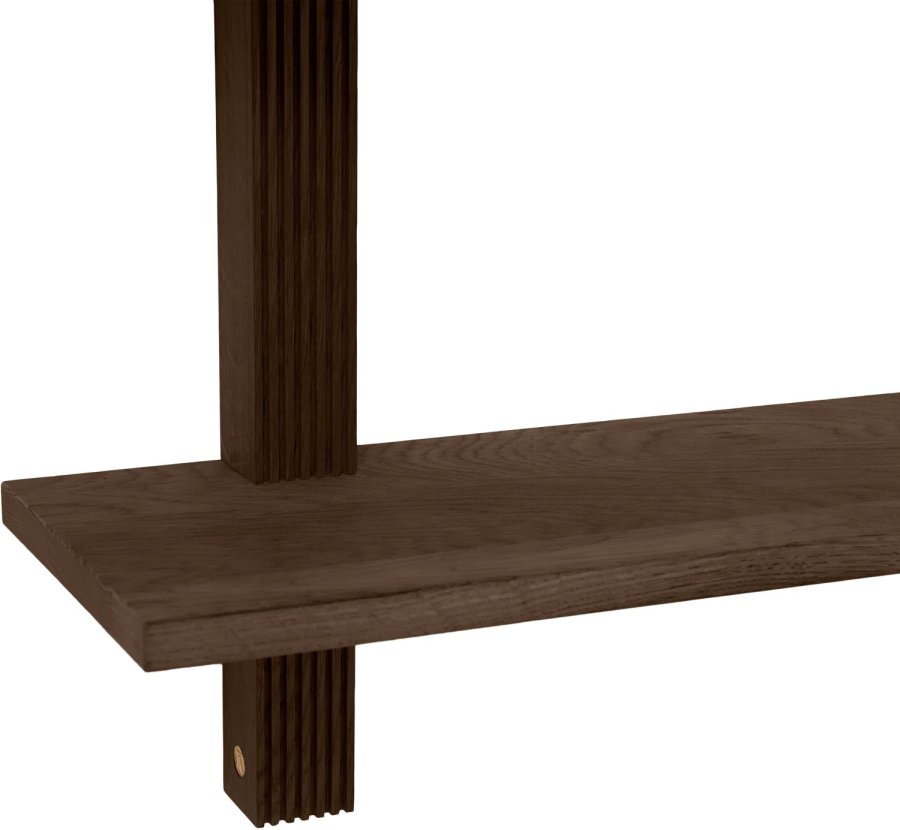 Andersen Furniture Phase Wandregal 60cm, Gerucherte, Gelte Eiche