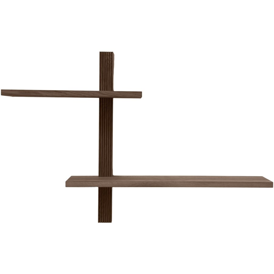 Andersen Furniture Phase Wandregal 60cm, Gerucherte, Gelte Eiche