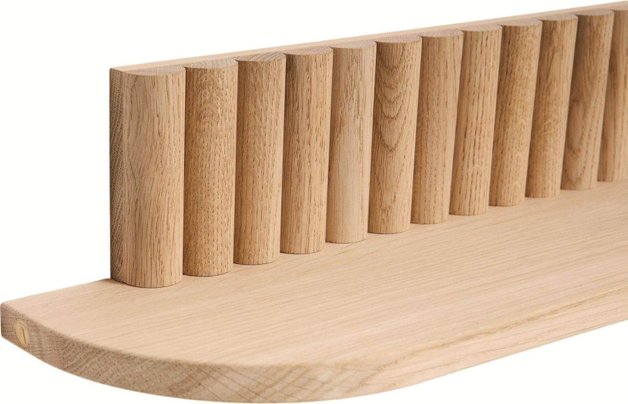 Andersen Furniture Pillar Wandregal 78cm, Eiche