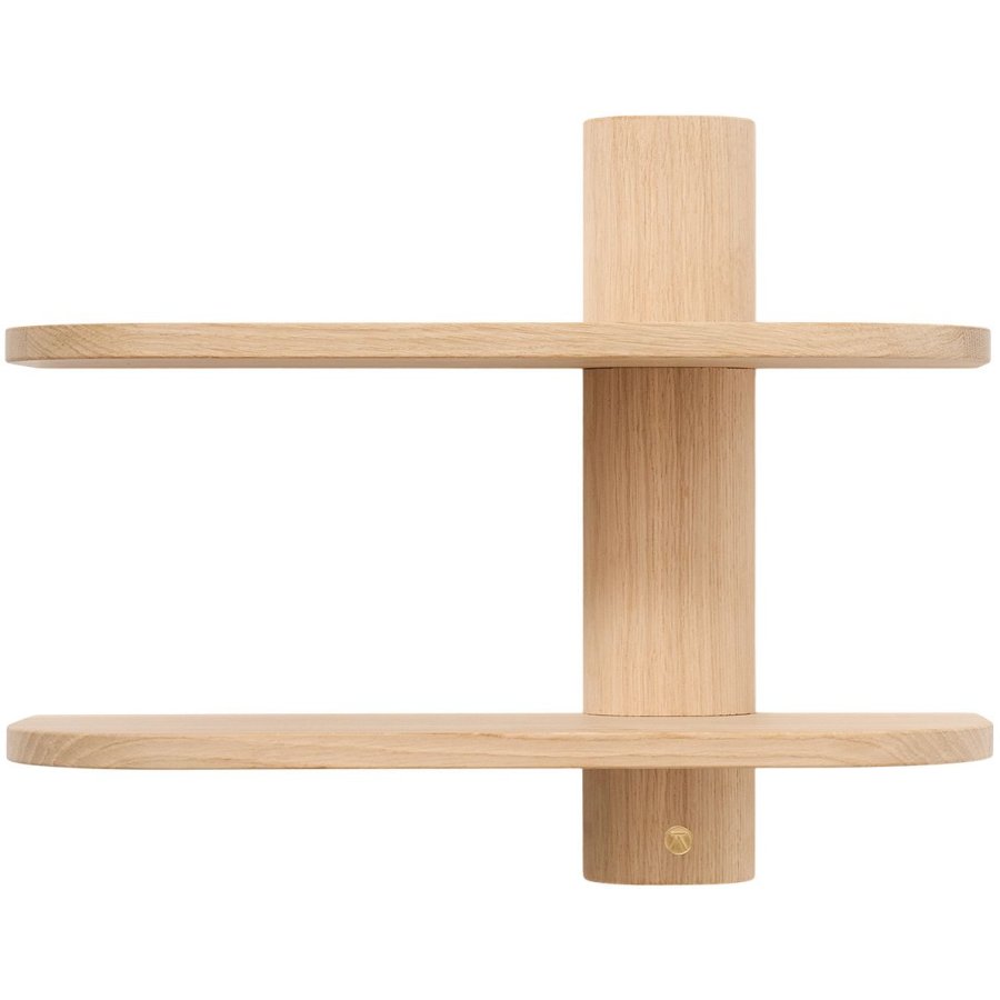 Andersen Furniture Bend Wandregal 50 cm, Eiche