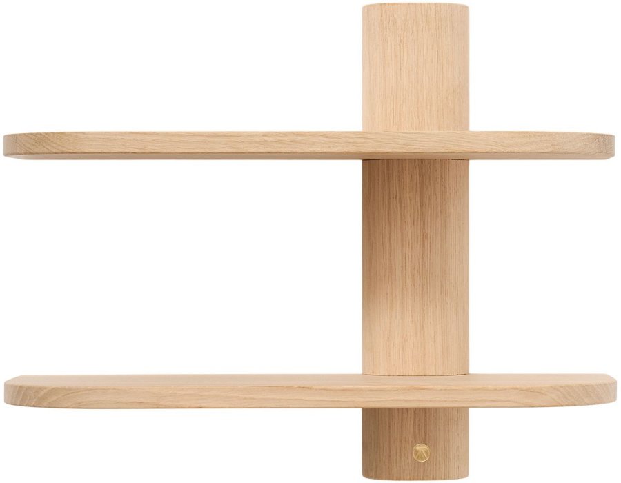 Andersen Furniture Bend Wandregal 50 cm, Eiche