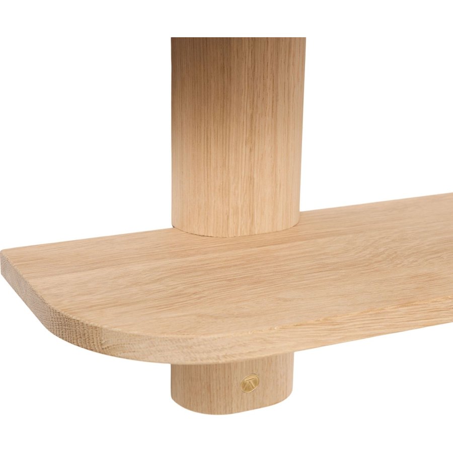 Andersen Furniture Bend Wandregal 50 cm, Eiche