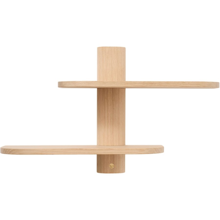 Andersen Furniture Bend Wandregal 50 cm, Eiche