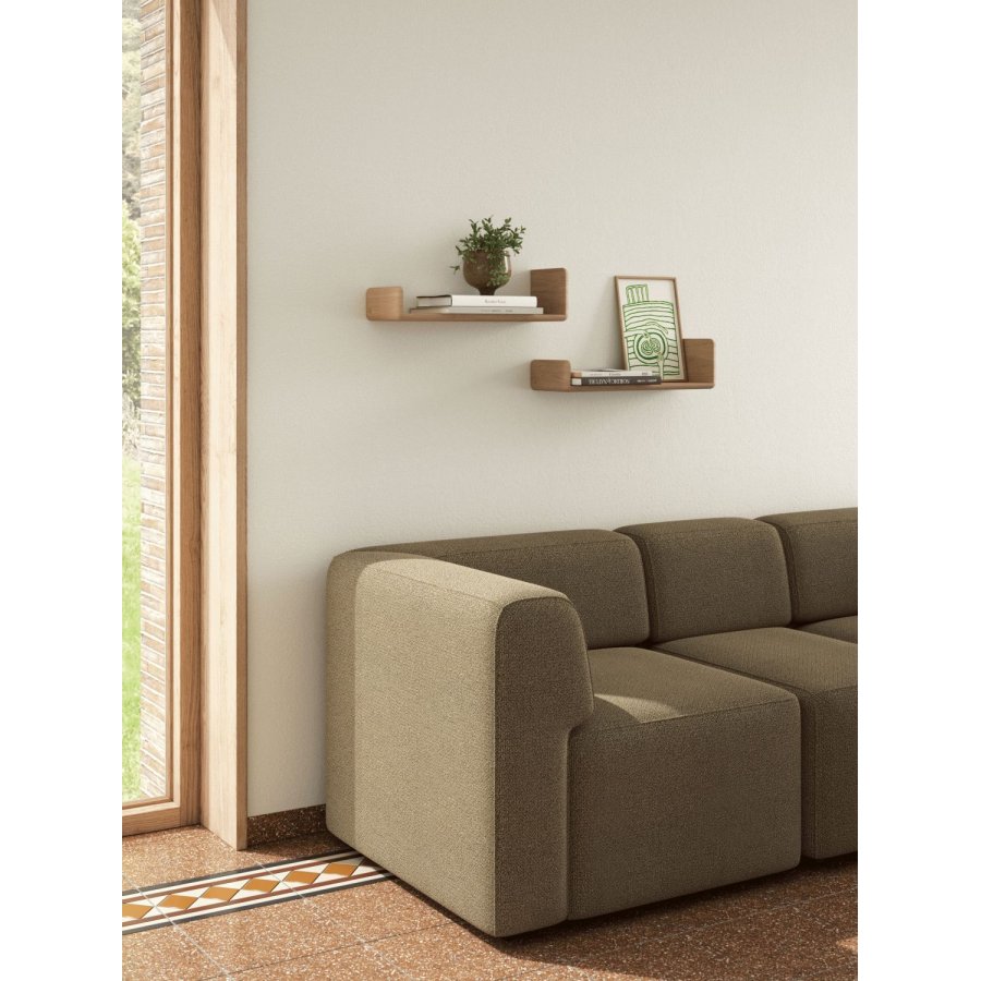 Andersen Furniture Level Wandregal 55cm, Eiche