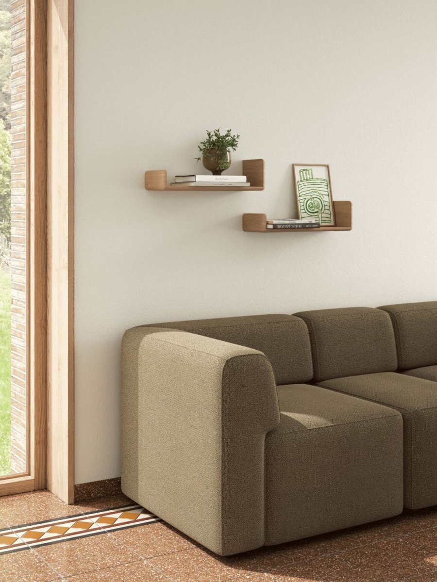 Andersen Furniture Level Wandregal 55cm, Eiche