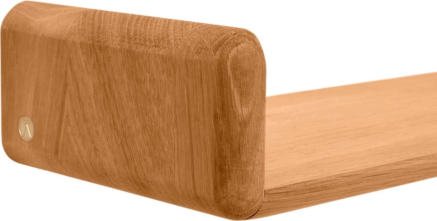 Andersen Furniture Level Wandregal 55cm, Eiche Natur Gelt