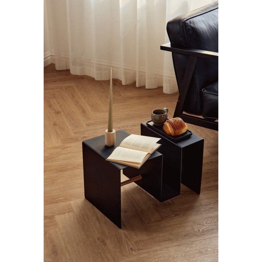 Andersen Furniture Edge Beistelltisch H51 cm, Schwarz