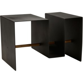 Andersen Furniture Edge Beistelltisch H51 cm, Schwarz