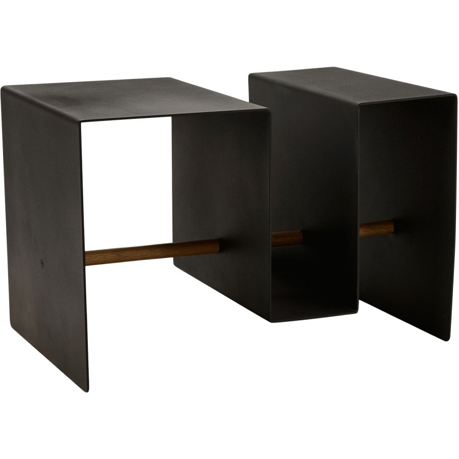 Andersen Furniture Edge Beistelltisch H51 cm, Schwarz