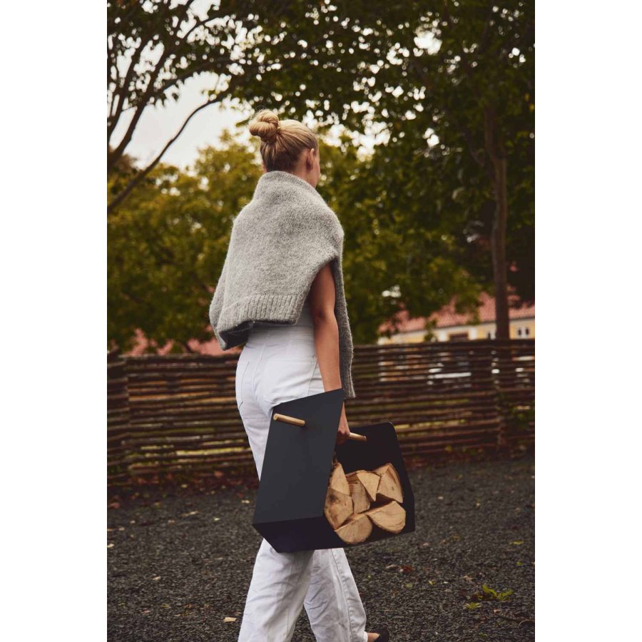 Andersen Furniture Edge Magasinholder H45 cm, Sort