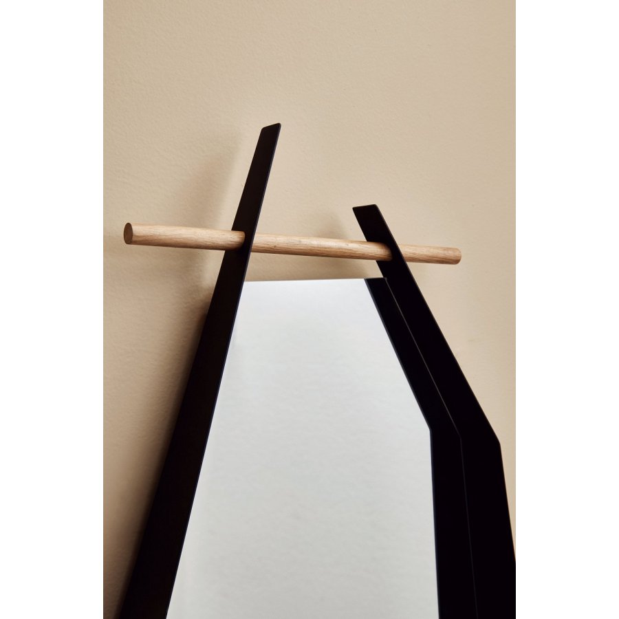 Andersen Furniture Edge Spejl 72x38 cm, Sort